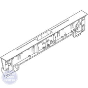 BOSCH DISHWASHER FACIA PANEL 00775803 - Main view showing sleek design for BOS models