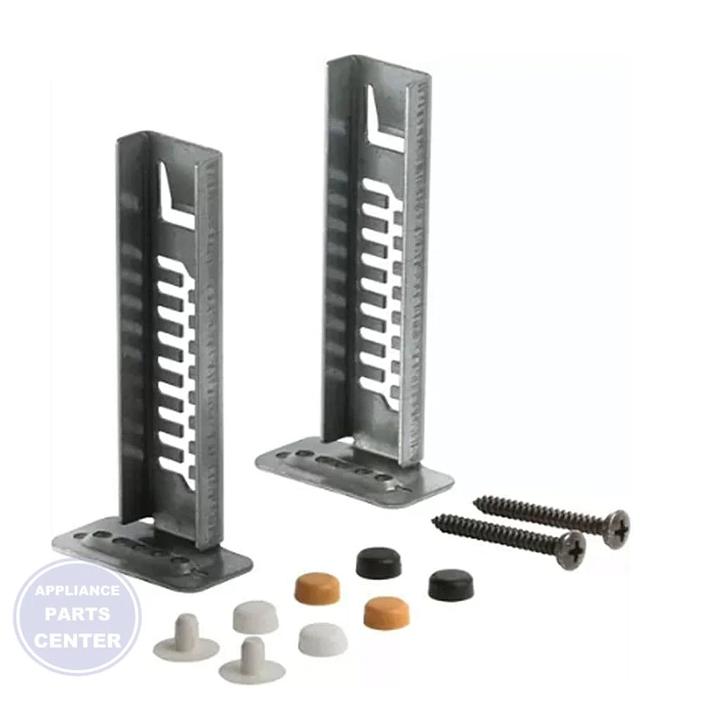 BOSCH DISHWASHER FIXING KIT 00166034 - Main view showing sturdy brackets for BOSCH dishwashers