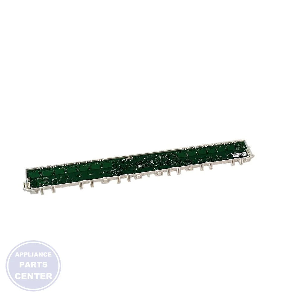 BOSCH DISHWASHER OPERATING MODULE 11019379 - Side view with precise specifications