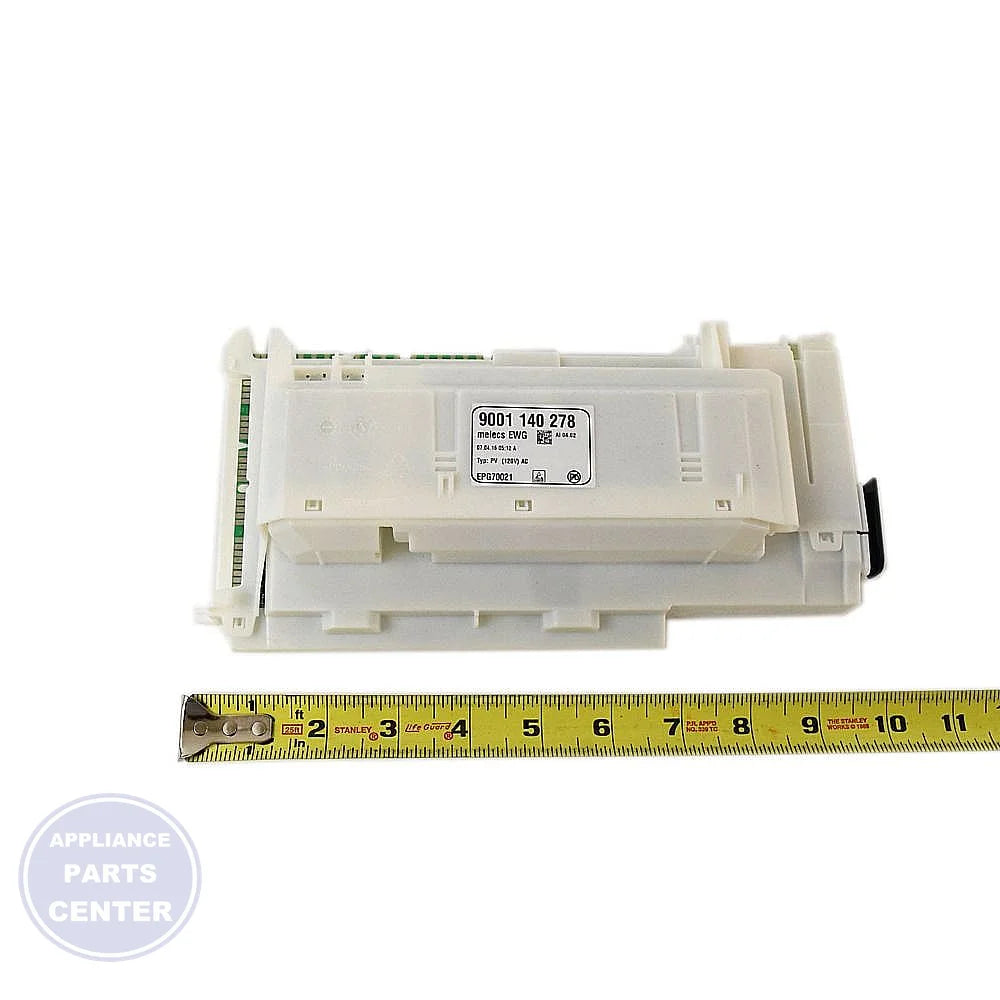 BOSCH DISHWASHER PROGRAMMED POWER MODULE 12006926 - Side view with precise measurements