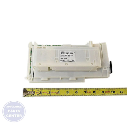 BOSCH DISHWASHER PROGRAMMED POWER MODULE 12006926 - Side view with precise measurements