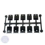 BOSCH DISHWASHER PUSH BUTTON SET 00617874 - Main view showing durable construction for various Bosch dishwasher models