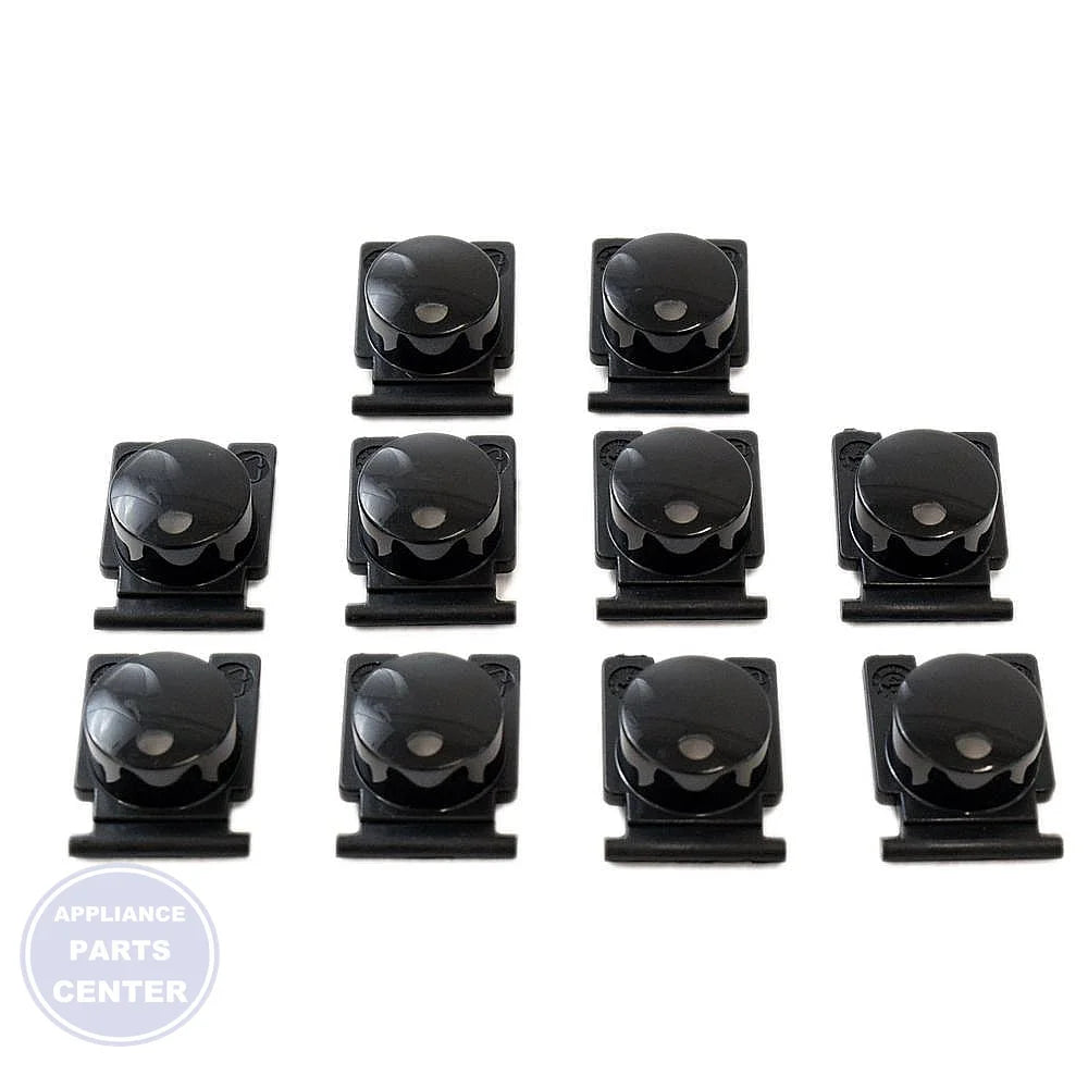 BOSCH DISHWASHER PUSH BUTTON SET 00649314 - Main view showing precise functionality for specific models