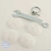 BOSCH LAUNDRY INSTALLATION KIT 00436508 - Main view showing secure installation for BOSCH AXXIS and Maxx models