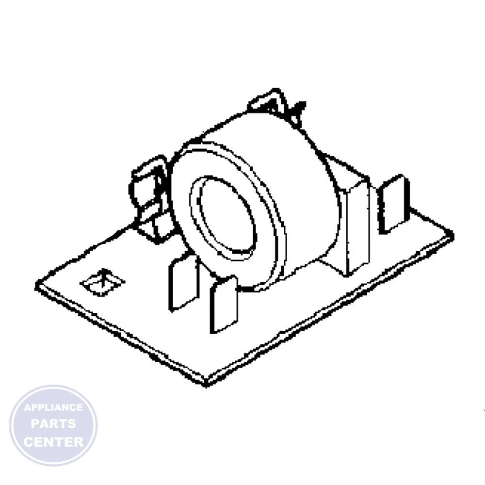 BOSCH MICROWAVE FILTER MODULE 00636703 - Main view showing grease trapping feature for BOSCH models