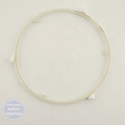 BOSCH MICROWAVE TURNTABLE RING 00648876 - Main view showing glass tray for specific models