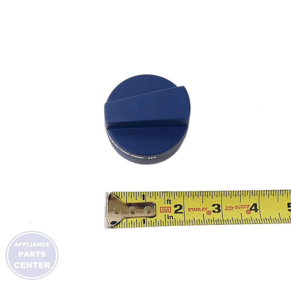 BOSCH RANGE KNOB 00428476 - Side view with specific measurements and specs