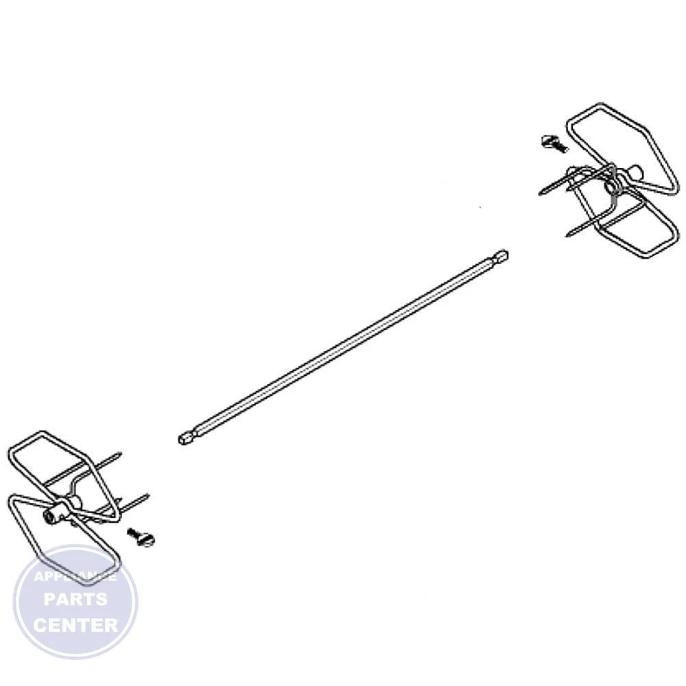 BOSCH RANGE SPIT 00663833 - Main view showing durable design for BOSCH ranges