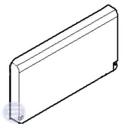 BOSCH REFRIGERATOR COVER 00499853 - Main view showing protective cover for specific BOSCH refrigerator models