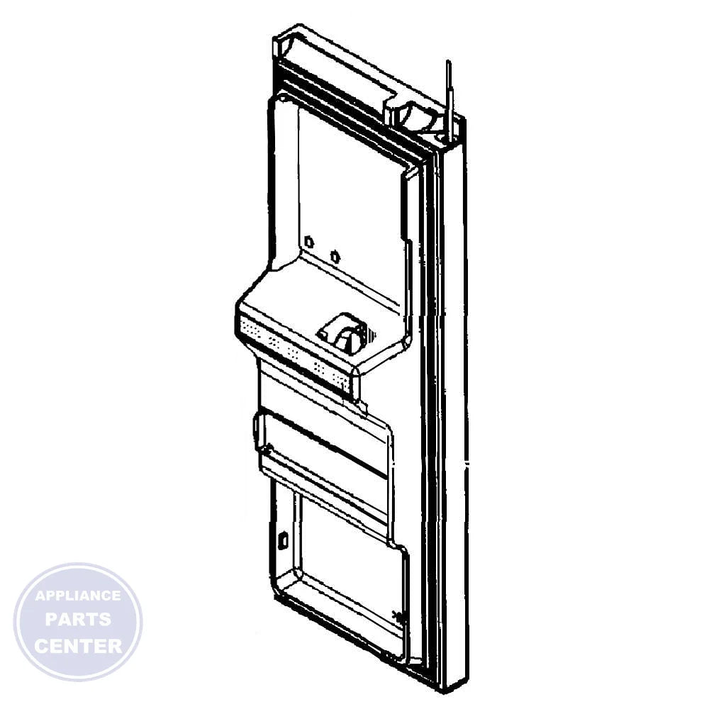 BOSCH REFRIGERATOR DOOR 00715401 - Main view showing sleek design for BOS models