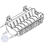 BOSCH REFRIGERATOR ICE MAKER 00798552 - Main view showing efficient ice production for BOSCH refrigerators
