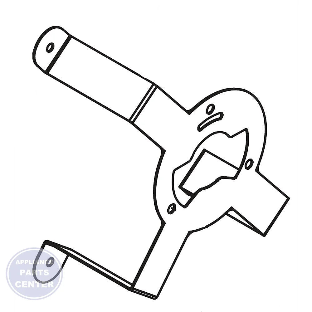 WCI BRACKET 5304496781 - Main view showing sturdy design for WCI Ice Machine