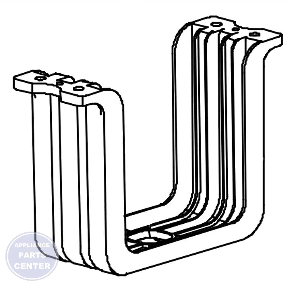 WCI BRACKET 5304511360 - Main view showing heavy-duty construction for specific models