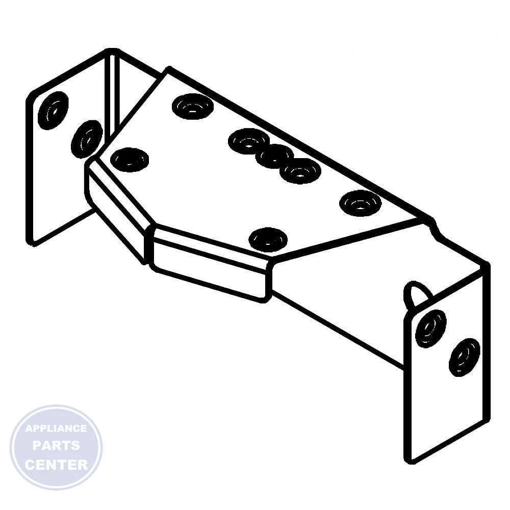 WCI Bracket 5304514125 - Main view showing sturdy support for WCI models