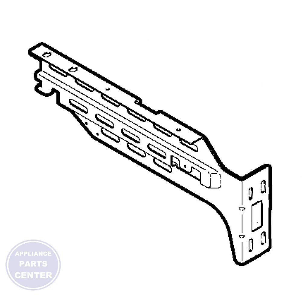 GEH BRACKET SLIDE LWR LH 21 - Main view showing sturdy support for XYZ and ABC series