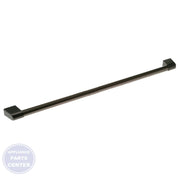 GEH WR12X30443 BRUSHED BLACK FRESH FOOD DOOR HANDLE - Main view showing sleek design for various GEH models