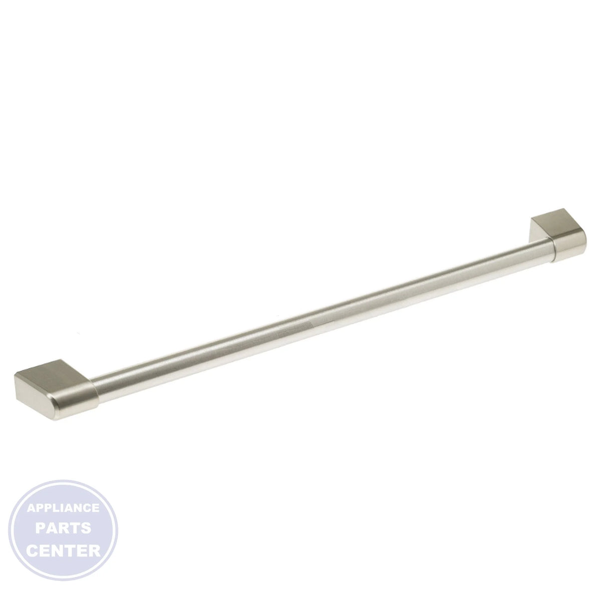 GEH BRUSHED STAINLESS STEEL RANGE HANDLE WB15X31680 - Main view showing sleek design for GEH models