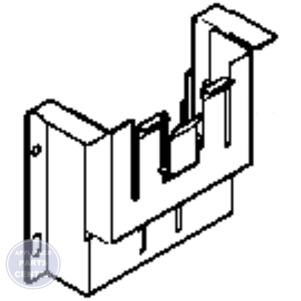 GEH BULB HOUSING ASM 36/42FZ WR17X12546 - Main view showing enhanced illumination for GEH Refrigerators