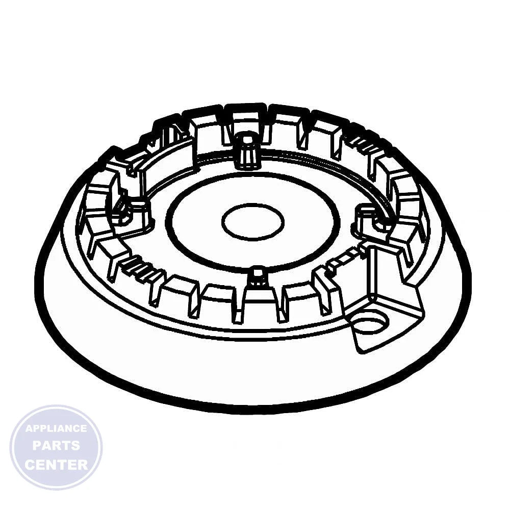 WCI BURNER 5304521015 - Main view showing high heating capacity for specific models