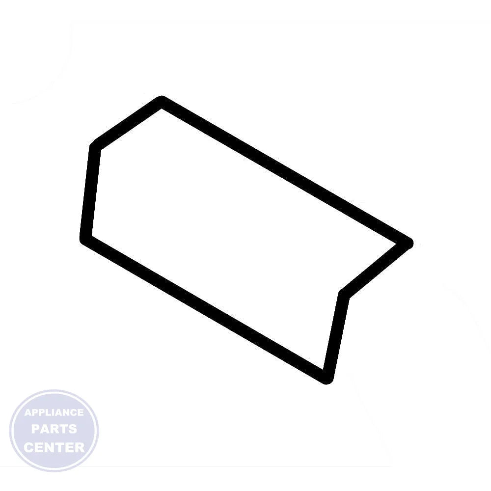GEH CAP CORNER OC WHITE WR02X10640 - Main view showing durable construction for WR2X10640 models