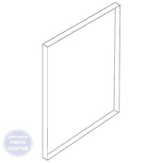GEH CLAD FOAM ASM FF RH WR78X11909 - Main view showing efficient insulation for various GEH models