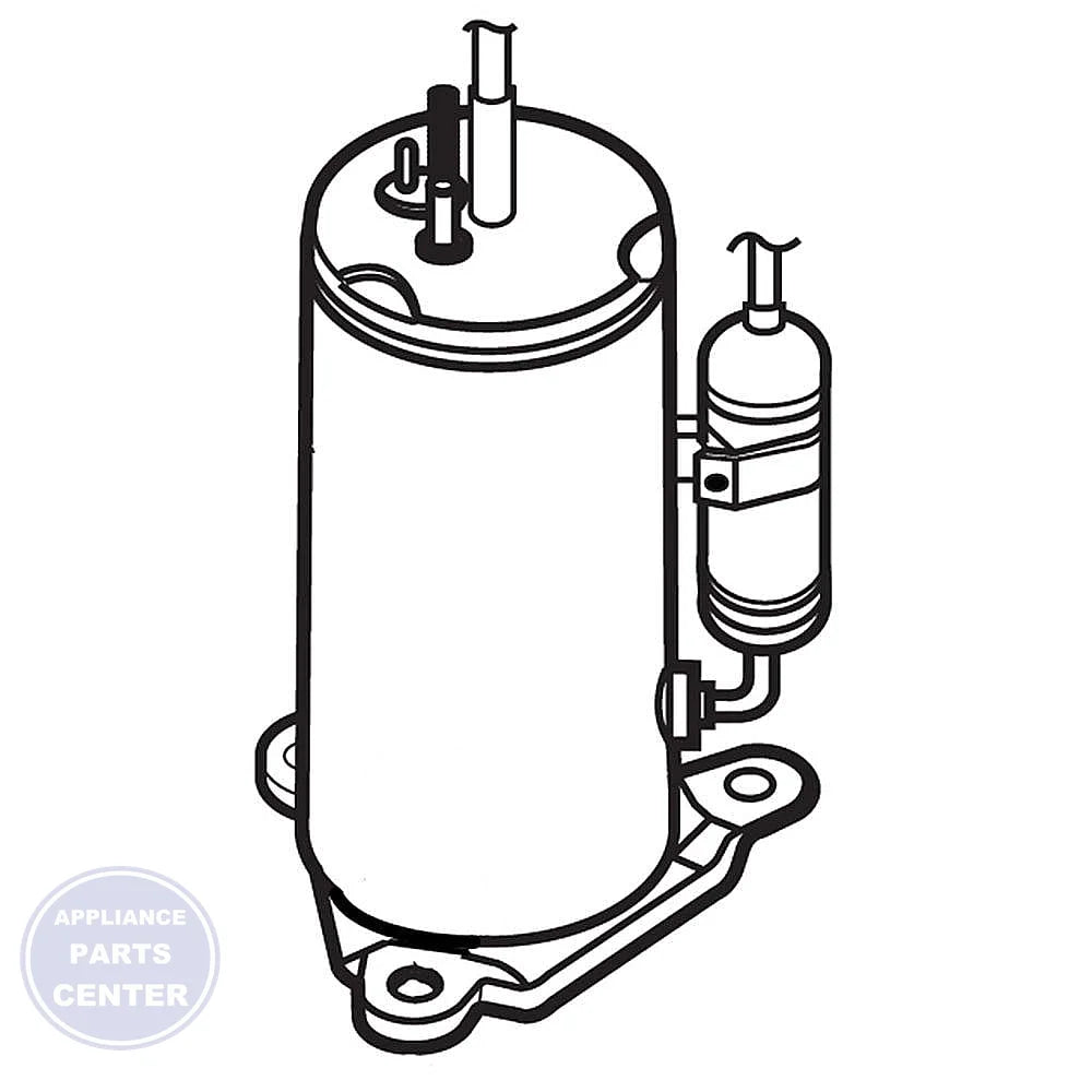 L-G COMPRESSOR SET,CHINA TBZ37258101 - Main view showing efficient cooling for L-G Air Conditioner models