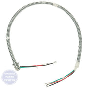 GEH CONDUIT WIRE ASM WB18X33486 - Main view showing power transmission for specific models