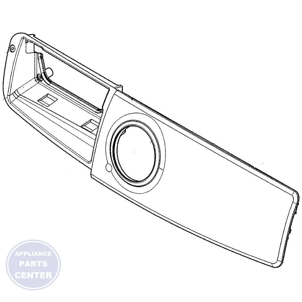 WCI CONSOLE ASSEMBLY 5304515296 - Main view showing control panel for specific models