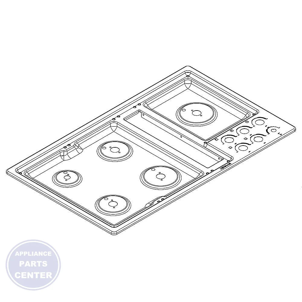 WPL COOKTOP W11051501 - Main view showing efficient cooking for various WPL models