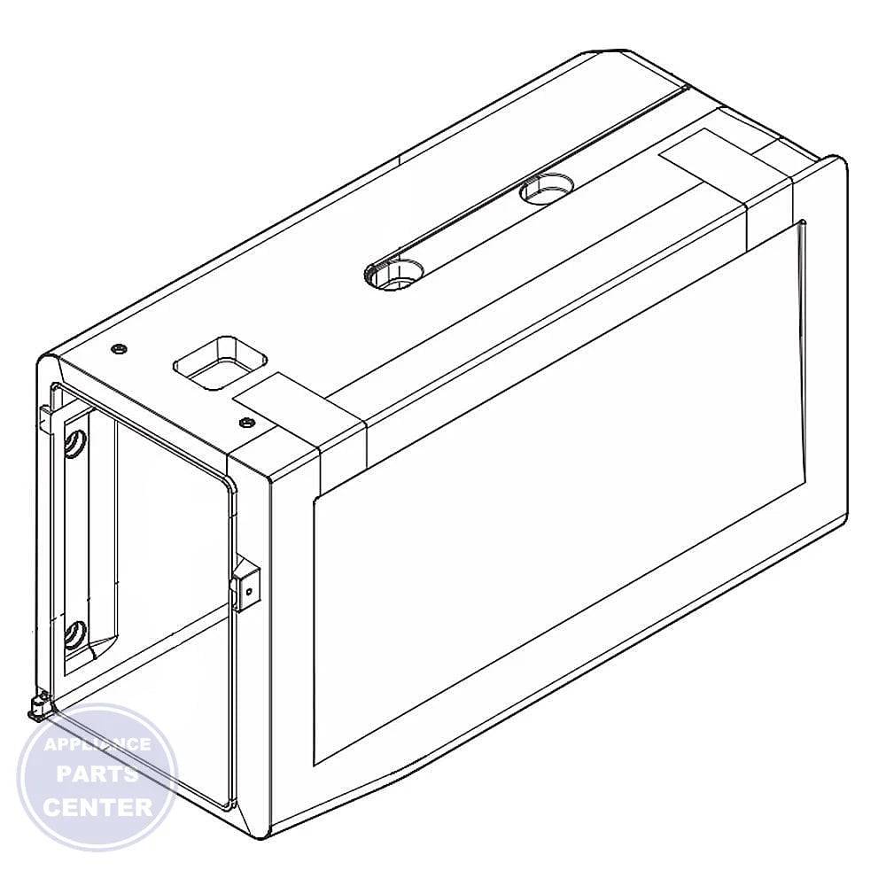 WCI COVER 242142203 - Main view showing protective features for WCI refrigerators