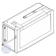 WCI COVER 242142203 - Main view showing protective features for WCI refrigerators