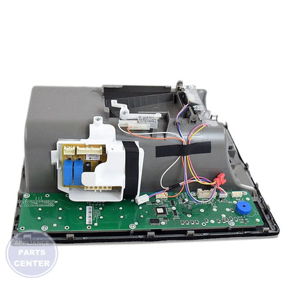 COVER ASSEMBLY,DISPLAY ACQ87414602 - Side view with precise measurements