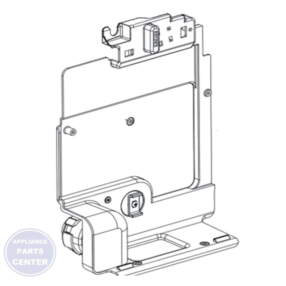 L-G COVER ASSEMBLY,MOTOR ACQ90345507 - Main view showing motor protection for L-G models