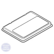 L-G COVER ASSEMBLY,PCB ACQ85612409 - Main view showing protective features for L-G Refrigerator models