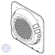 GEH COVER FAN (CONVX) WB02T10410 - Main view showing efficient cooling for GEH Range/Stove/Oven models