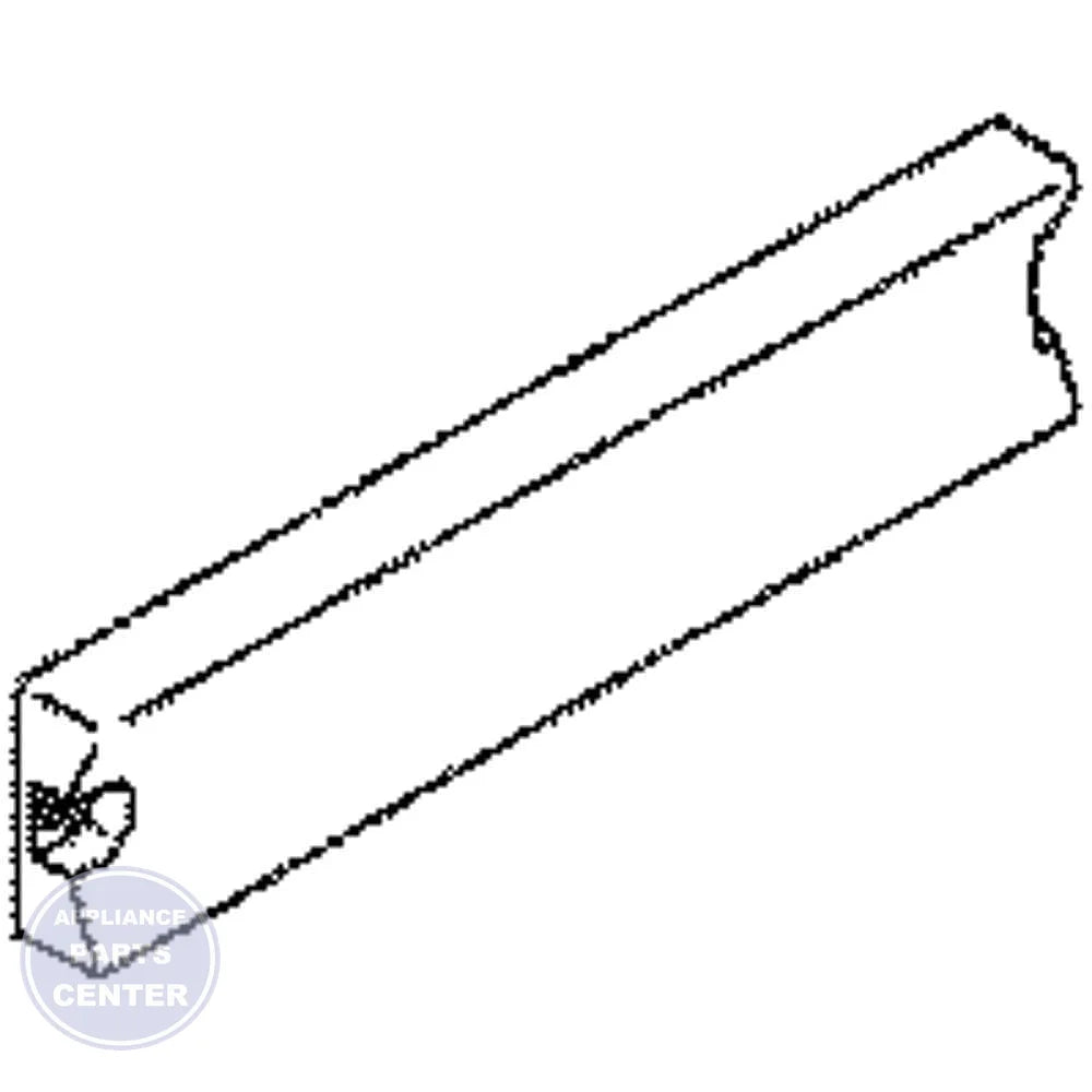 GEH COVER FILTER RFID WR02X23748 - Main view showing filtration efficiency for select GEH models