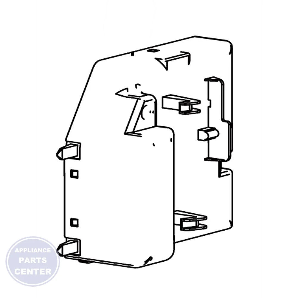 SAM COVER PCB-PANEL DA63-06428A - Main view showing protective design for various SAM models