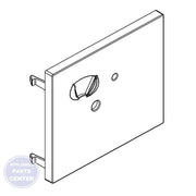 WPL COVER-RECEIVER W10563326 - Main view showing sleek design for specific models