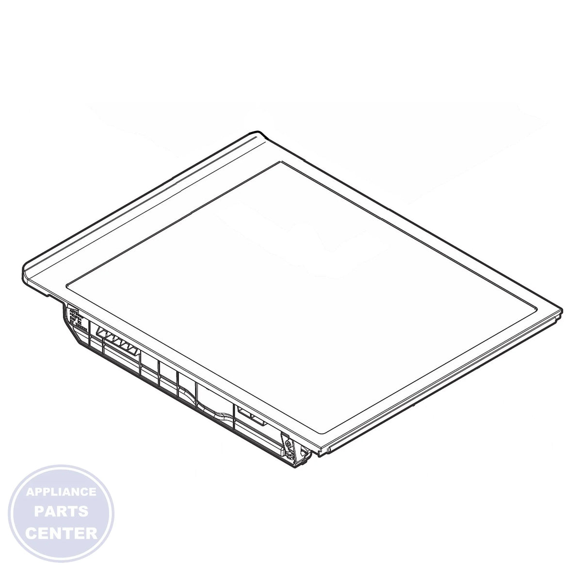 WCI DELI COVER 5304526920 - Main view showing freshness protection for WCI models