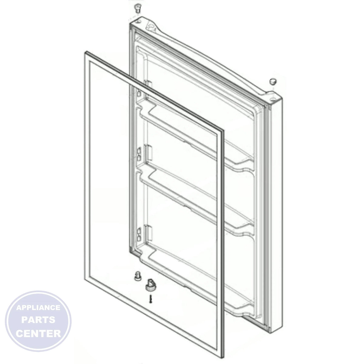 WCI DOOR 5304532165 - Main view showing seamless fit for 5304522122