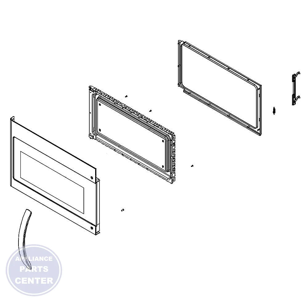 WCI DOOR ASSEMBLY 5304509602 - Main view showing seamless operation for XYZ series