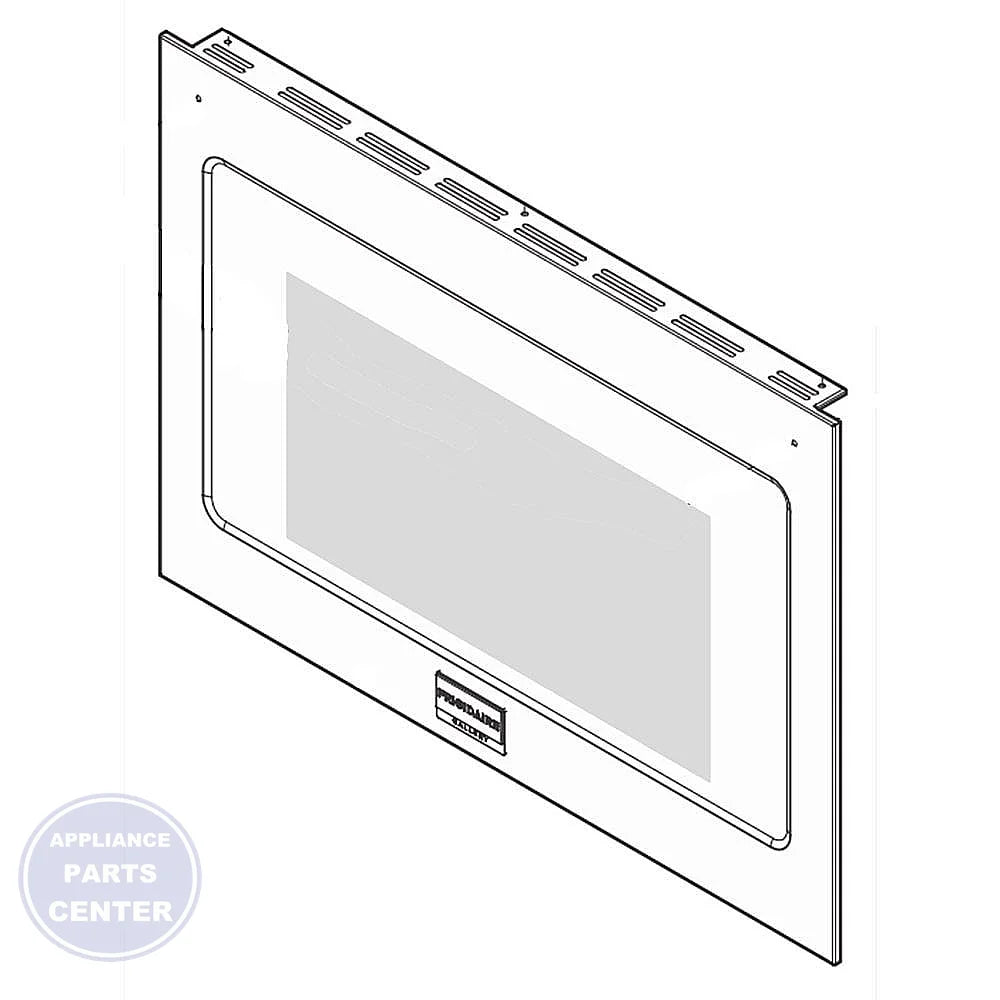 WCI DOOR ASSEMBLY 5304512283 - Main view showing secure seal for specific models