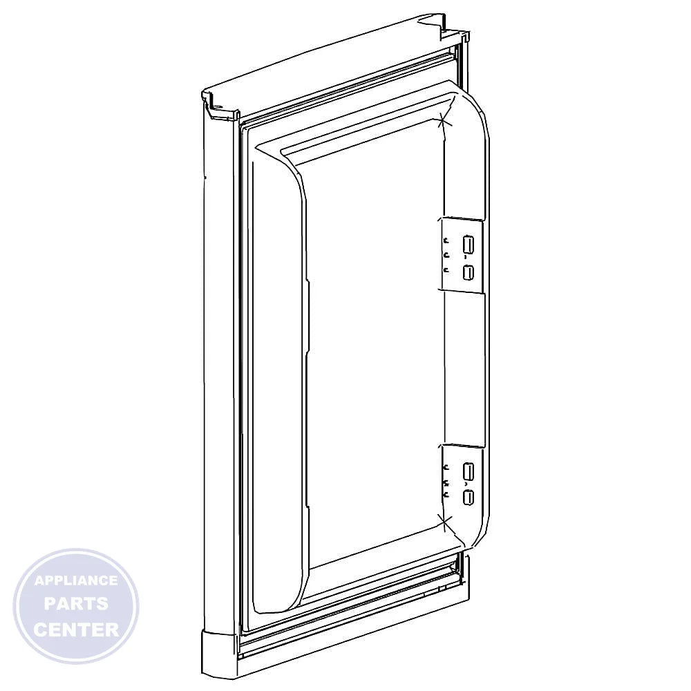 WCI DOOR ASSEMBLY 5304518480 - Main view showing energy-efficient seal for various WCI models