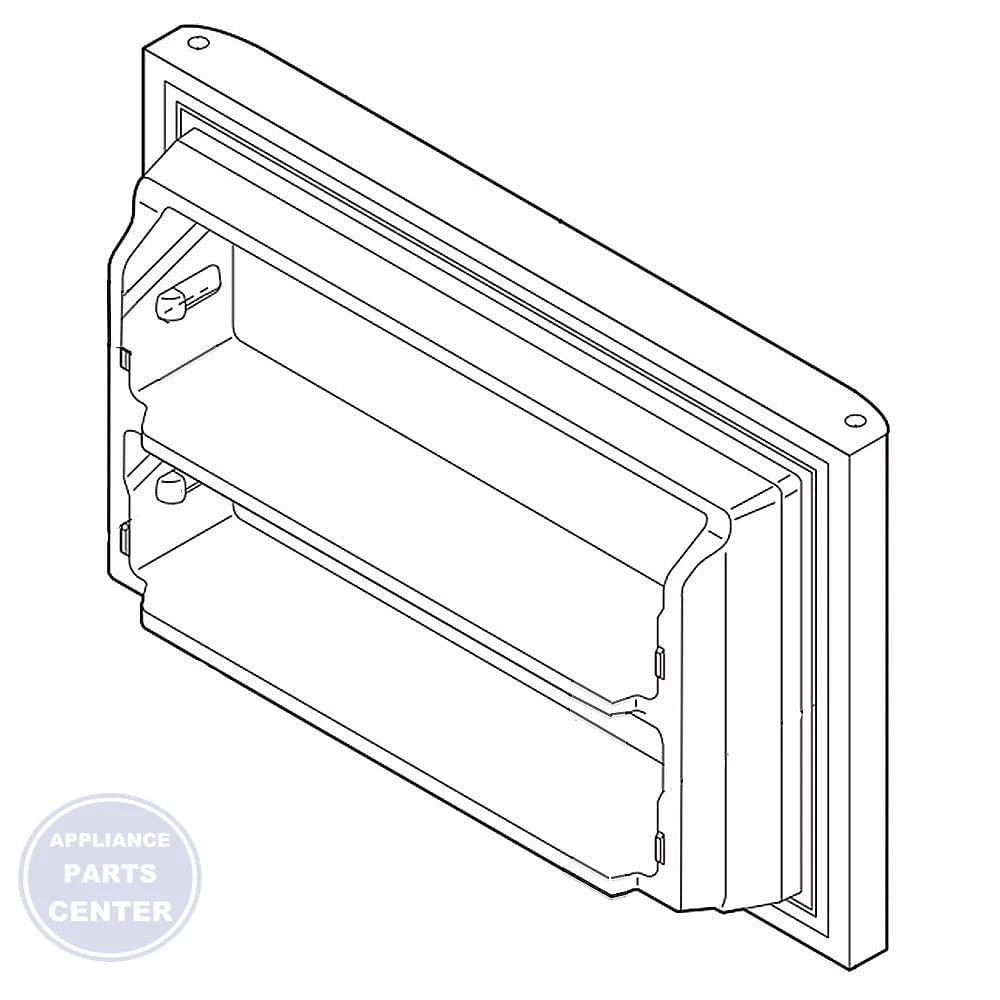 WCI DOOR-FRZR 241623304 - Main view showing heavy-duty construction for WCI models