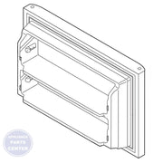 WCI DOOR-FRZR 241623304 - Main view showing heavy-duty construction for WCI models