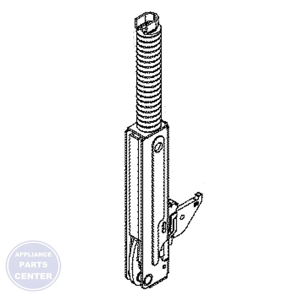 GEH DOOR HINGE RT WB10X30492 - Main view showing smooth operation for GEH models