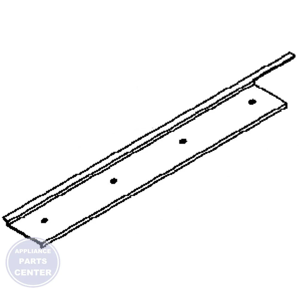 GEH DOOR TRIM FZ TOP WR38X10332 - Main view showing tight seal for GEH refrigerators