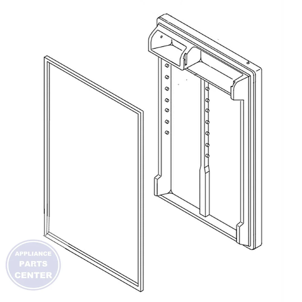 WPL DOR-FIP W10853404 - Main view showing secure sealing for LW10359372 and W10371935 models