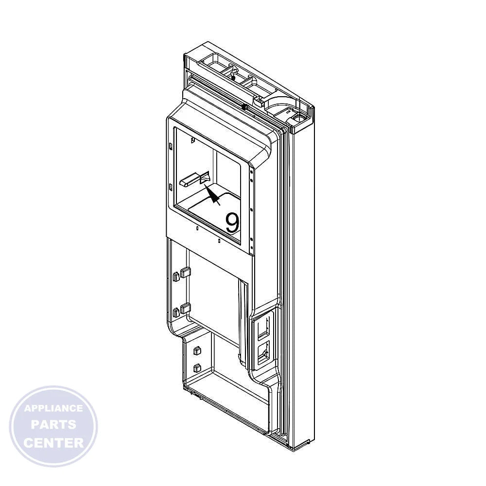 WPL DOR-FIP W11254959 - Main view showing door support for various WPL models