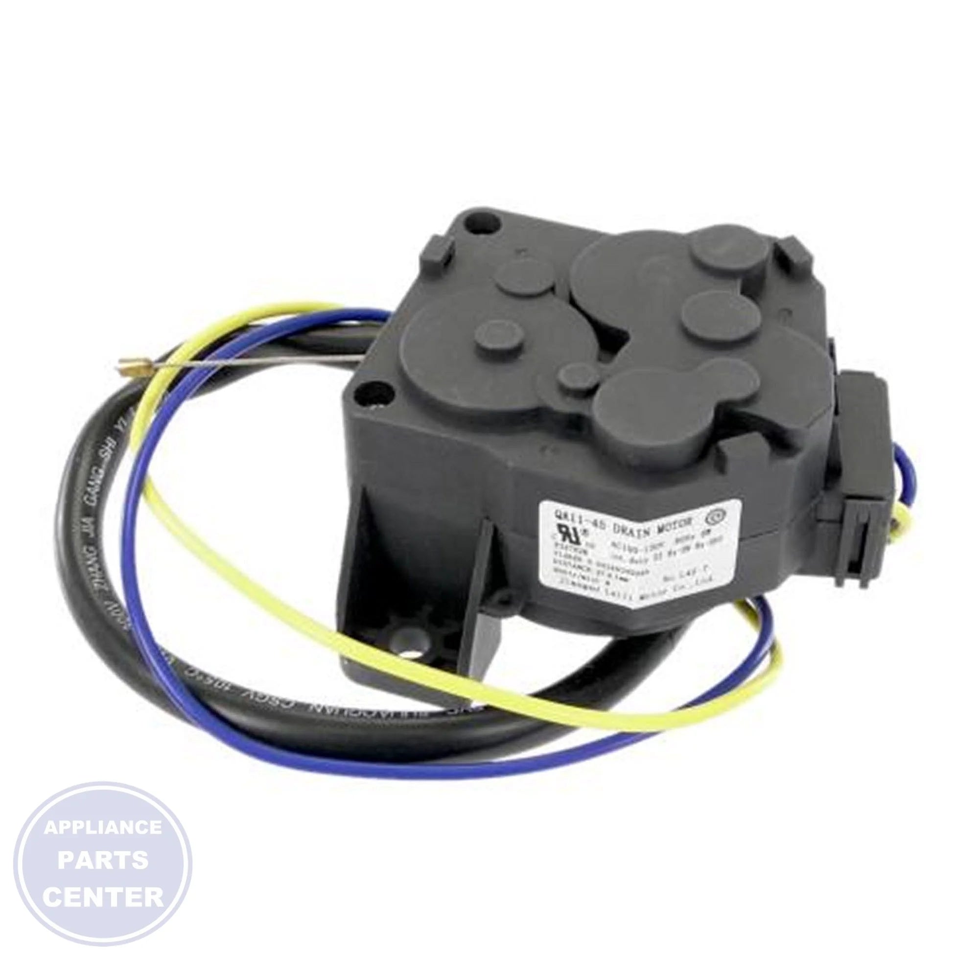 GEH DRAIN/MODE SHIFT MOTOR WH05X26922 - Main view showing water drainage feature for [specific models]